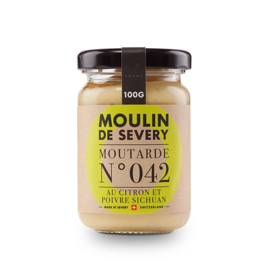 Moutarde au citron et poivre sichuan (pot)