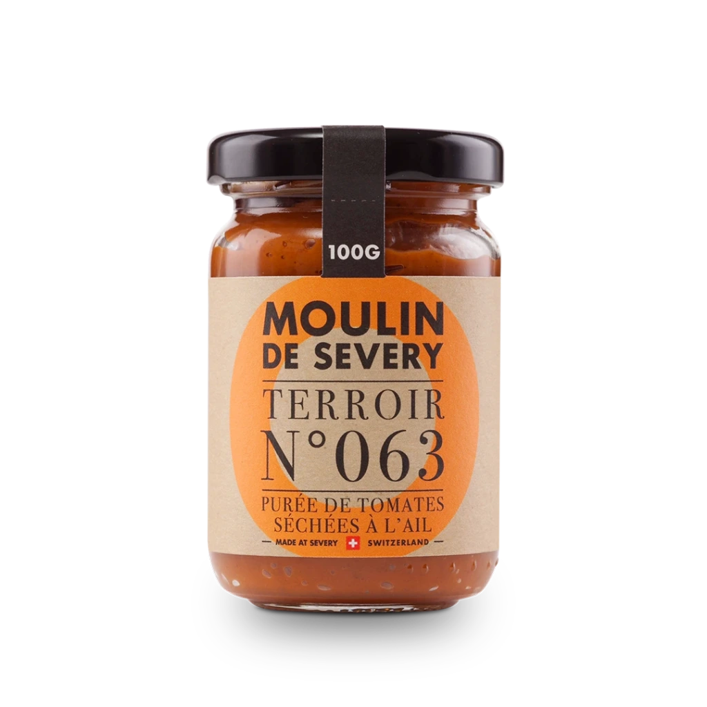 Purée de tomates séchées à l'ail